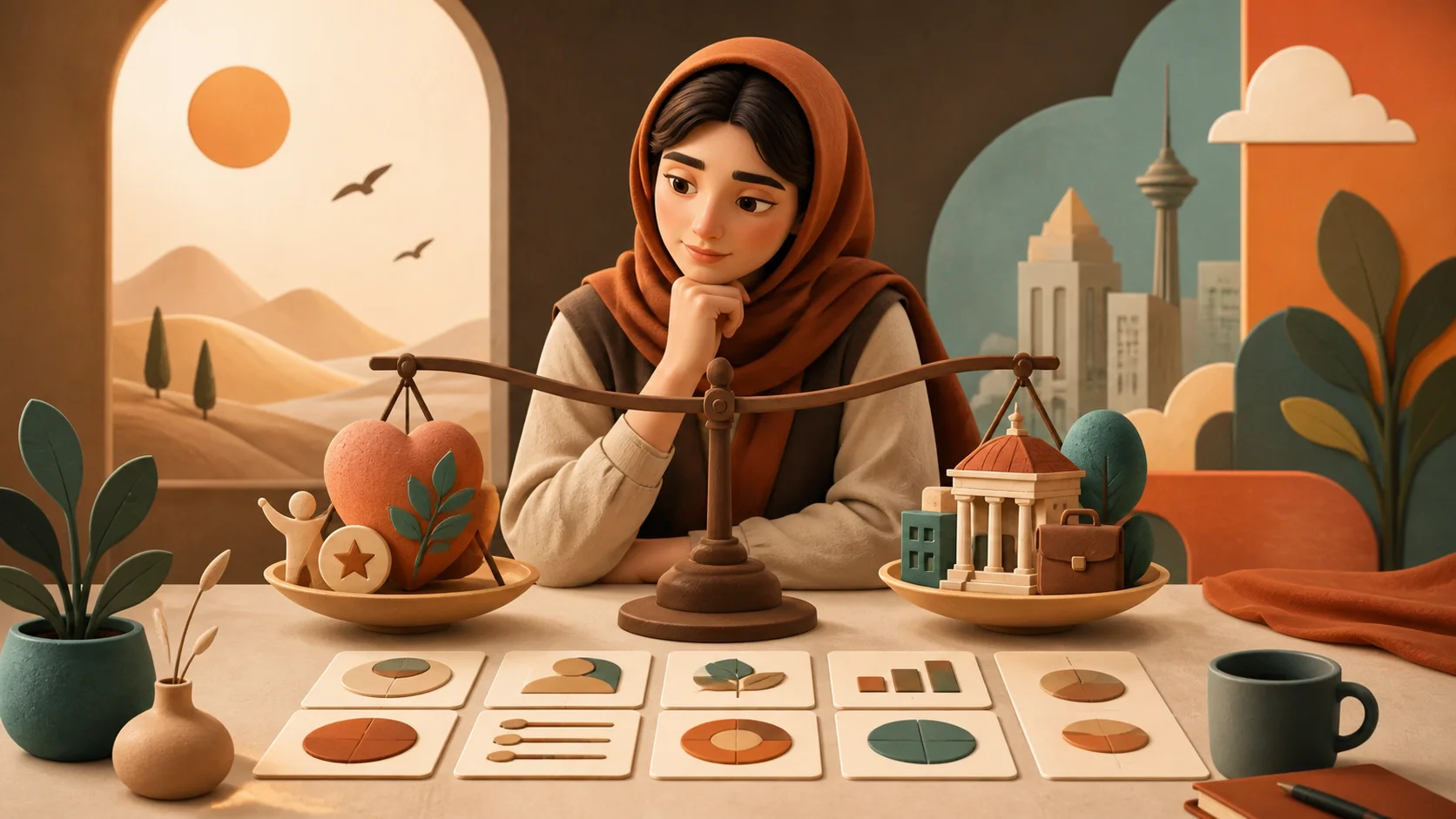 مقایسه متعادل سهم سوابق تحصیلی و آزمون
